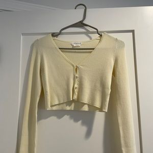 Lovers + Friends Audrey Crop Cardigan size Small NWOT